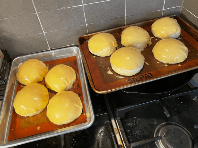 After egg wash
